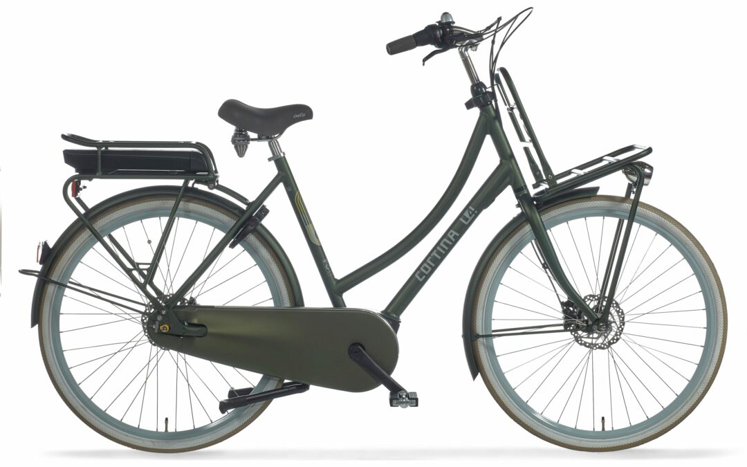 Cortina E-U4 Transportfiets voorwielmotor